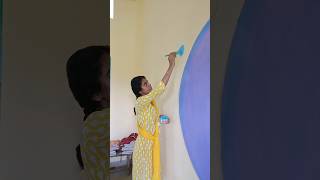 Chand Ki Chitrakala Episode 3💛 minivlog walldecor art painting [upl. by Bates]