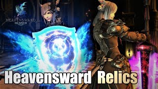 All Heavensward Relic Weapons  All Stages Anima [upl. by Slorac]