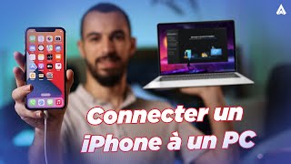 Comment connecter un iPhone à un PC de toutes les manières possibles [upl. by Akinirt]