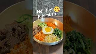 Easy Korean Bibimbap  비빔밥 shorts [upl. by Oilut]