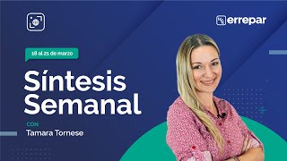 Síntesis Semanal al 21324 [upl. by Elata]