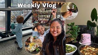 Weekly vlog Travelling w bae  Sister’s birthday Food New hair amp more  ☁️💅🌸 [upl. by Ruscher]