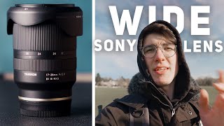 Tamron 1728 F28 SONY Review 2022  The BEST Wide Lens For A7iv [upl. by Knipe]