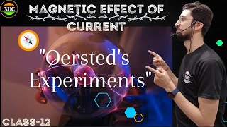 Oersteds Experiment  Class12th moving charge and magnetism Physics Chapter4  CBSEJEE Mains [upl. by Schwerin611]