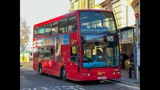 Londons Buses at Putney Bridge Station 20th January 2023 [upl. by Eimyaj]