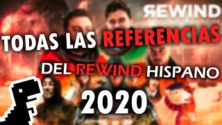 Todas las REFERENCIAS del REWIND HISPANO 2020 SrQwerty [upl. by Lerual]