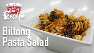 Six Gun Grill Biltong Pasta Salad [upl. by Atilahs]