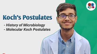 Kochs Postulates  Molecular Koch Postulates  History  Microbiology bangla lecture [upl. by Libyc]