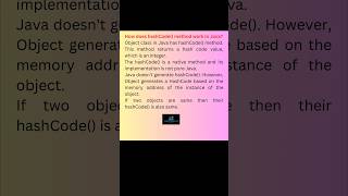 How does hashcode method work in javahashcode genericcollection instanceofcollection methods [upl. by Irwin]