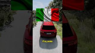 Come Parcheggia La Mia Famiglia Italiana 😂🇮🇹 car beamng italy [upl. by Yllah]