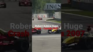 Robert Kubica’s Huge Crash  Canada 2007 [upl. by Aramo311]