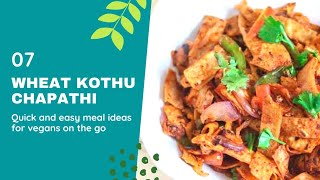 Tasty I Spicy I Wheat Kothu Chapathi I Vaishus Cooking Corner ❤️healthyalternatives easyrecipe😉 [upl. by Arodoeht]