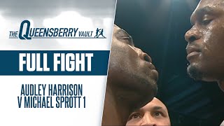 AUDLEY HARRISON v MICHAEL SPROTT 1 Full Fight  ENGLISH HEAVYWEIGHT TITLE  THE QUEENSBERRY VAULT [upl. by Aileduab]