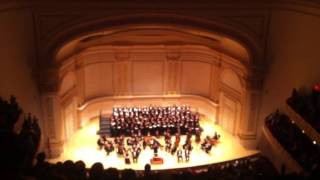 Handels Messiah quotAlleluiaquot chorus at Carnegie Hall [upl. by Nada703]