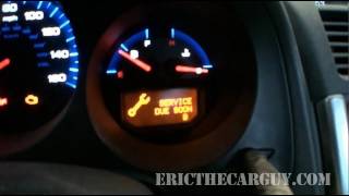 Resetting Maintenance Light 2005 Acura TL  EricTheCarGuy [upl. by Ahkeber]