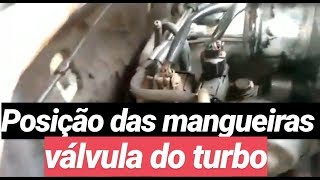 LIGAÇÕES DAS MANGUEIRAS DAS VÁLVULA DO TURBO DA L200PAJERO SPORT [upl. by Ryun988]