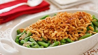 vegan green bean casserole recipe [upl. by Wil567]