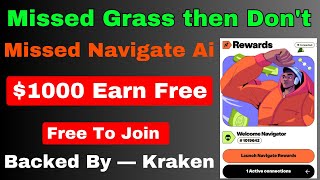 Navigate Ai Airdrop  Missed Grass then Dont Missed Navigate Ai  Full Guide UrduHindi [upl. by Hsu24]