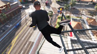 GTA 5 Parkour Fails Compilation [upl. by Avahc]