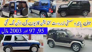 Mini Pajero 6in1  Good Condition Cars in Pakistan  19961997 amp 2003 Model  Madni Tahir [upl. by Renaud702]