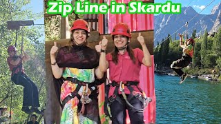 First Time ZipLine Rafting Speed Boat Li  Ami Ko Kis Jgha Phonch Kar Sukon Mila   Ayesha amp Momina [upl. by Rick]