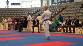 German Championships 2014 Ilja Smorguner with Paiku [upl. by Sabas910]