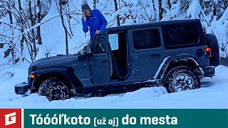 JEEP Wrangler 4xE RUBICON plugin hybrid  TEST  Garážtv  Šulko [upl. by Gathers]