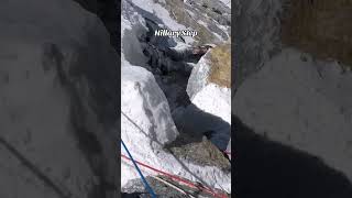 Hillary Step  Mount Everest  Nepal 2024 [upl. by Annyahs]