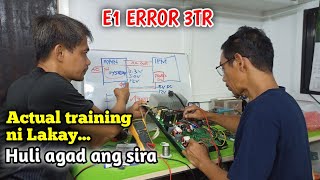 E1 ERROR  HOW TO DETERMINE THE DEFECTIVE PARTS  3TR [upl. by Sella]