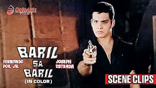 BARIL SA BARIL 1961  SCENE CLIPS 1  IN COLOR  Fernando Poe Jr Joseph Estrada Perla Bautista [upl. by Ijok688]