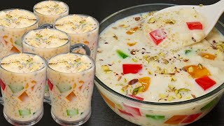 Refreshing Sago Salad Drink Recipes  Ramadan drinks recipes  Iftar Drinks  Summer drinks [upl. by Laven]