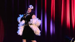 01 Intro MC Violet Ohara  Burlesque Royalty Show [upl. by Wycoff]