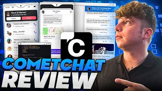 CometChat Review  InApp Chat for Developers  CometChat Software [upl. by Sucramat]