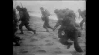 Troops land on Omaha Beach on DDay [upl. by Ominorej]