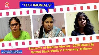 Students of Medico Abroad – 2020 Batch MBBS  Gomel State Medical University Belarus  MAC [upl. by Nevaed]