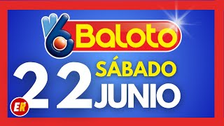 Resultado BALOTO REVANCHA sábado 22 de junio de 2024 ✅ [upl. by Stillman]