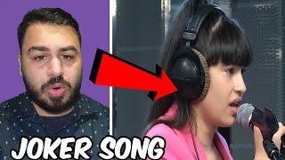 Joker song Diana Ankudinova  Derniere Danse live REACTION [upl. by Olathe892]