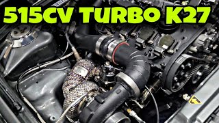 Gol GTI 20v Turbo K27 515cv  RACETECH FuelTechOficial [upl. by Lyon]