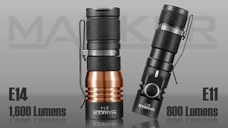 1600 Lumen Manker E14 and 800 Lumen E11 [upl. by Niroht]