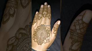 simpleeasymandala Mehndi Design shorts mehndi youtubeshorts viralvideo [upl. by Sukramed]