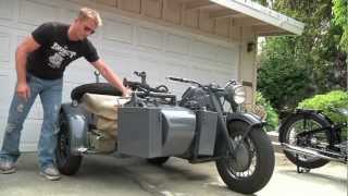 1942 Zundapp Military KS750 with Steib B2 Sidecar [upl. by Oria]