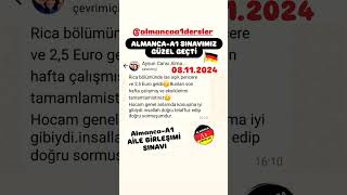 ALMANCA ÖĞRENİYORUM deutschlernen almancakursu almancaa1 almancaöğren keşfet shorts [upl. by Latrice356]