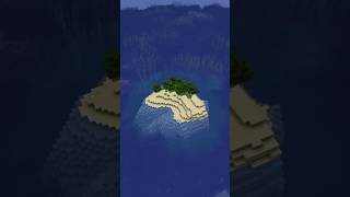 the BEST minecraft survival island seed 🏝️ [upl. by Thaddeus807]