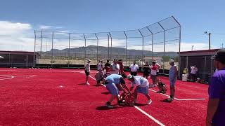 2024 Monument Valley High School Football Big Man Challenge [upl. by Belia]