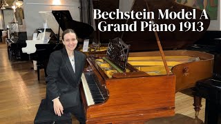 What is special about restored Bechstein Model A Grand Piano  Review amp Demo  Sherwood Phoenix [upl. by Blithe535]