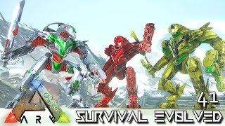 ARK SURVIVAL EVOLVED  MEK BREEDING A POWER HOUSE   ARK EXTINCTION ETERNAL E41 [upl. by Ydner]