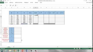 Medidas de tendencia central y dispersión datos no agrupados en excel [upl. by Adnarrim]