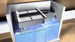 How the Debris Separating Baffle Box DSBB Stormwater Treatment System Works [upl. by Ellenohs72]