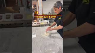 3 easy steps to knead pizza dough by hand 🤲🏻 [upl. by Peggy922]