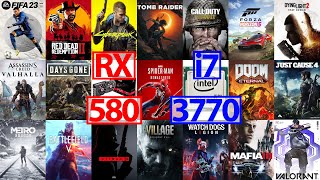 FSR 3 FG Mod on RX 580 8GB 2048SP A Game Changer for LowEnd PCs  15 Games Tested [upl. by Mateo]